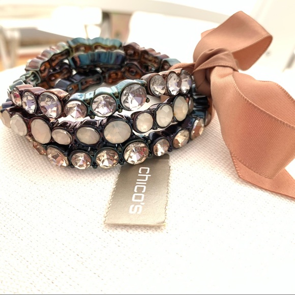 Chico's Jewelry - New! Chico’s Gem Bracelet set